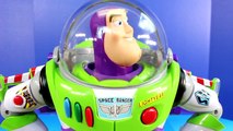 Disney Pixar Toy Story Lights & Sounds Buzz Lightyear Space Ranger With Sheriff Woody