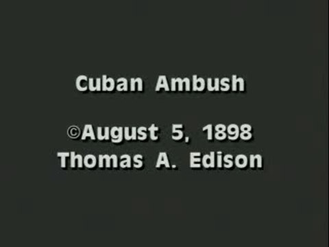 1898 - Cuban Ambush