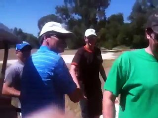 King of the hill Dale Gribble at a local golf tourney