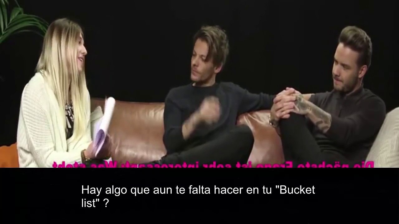 One Direction - Entrevista y el Reto de Adivina la cancion (Subtitulado)