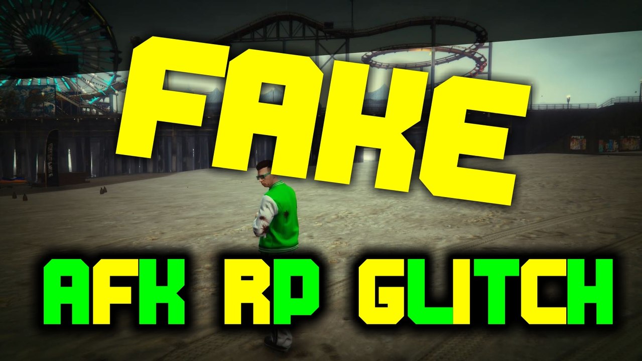 Gta 5 online fake / kranke rp afk glitch oder ?