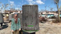 Fallout 4 | Citizen Trash Can | Fallout Settlement Funny Moment