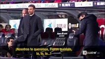 El cántico ‘de moda’ de la afición del Barcelona_ “¡Nosotros te queremos, Floren, quédate!”