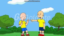 Caillou grounds Caillou(PBS Kids) and gets Grounded