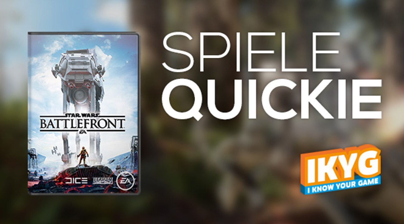Der Spiele-Quickie - Star Wars Battlefront