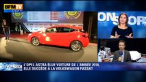 Salon de l'automobile: l’Opel Astra désignée voiture de l'année 2016