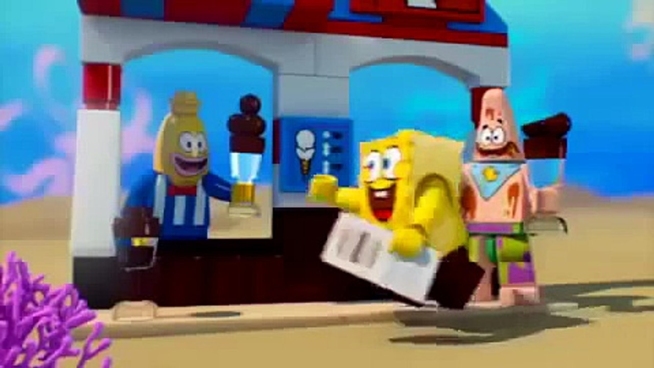 Лего Спанч боб губка боб квадратные штаны конструктор LEGO Spongebob Commercial