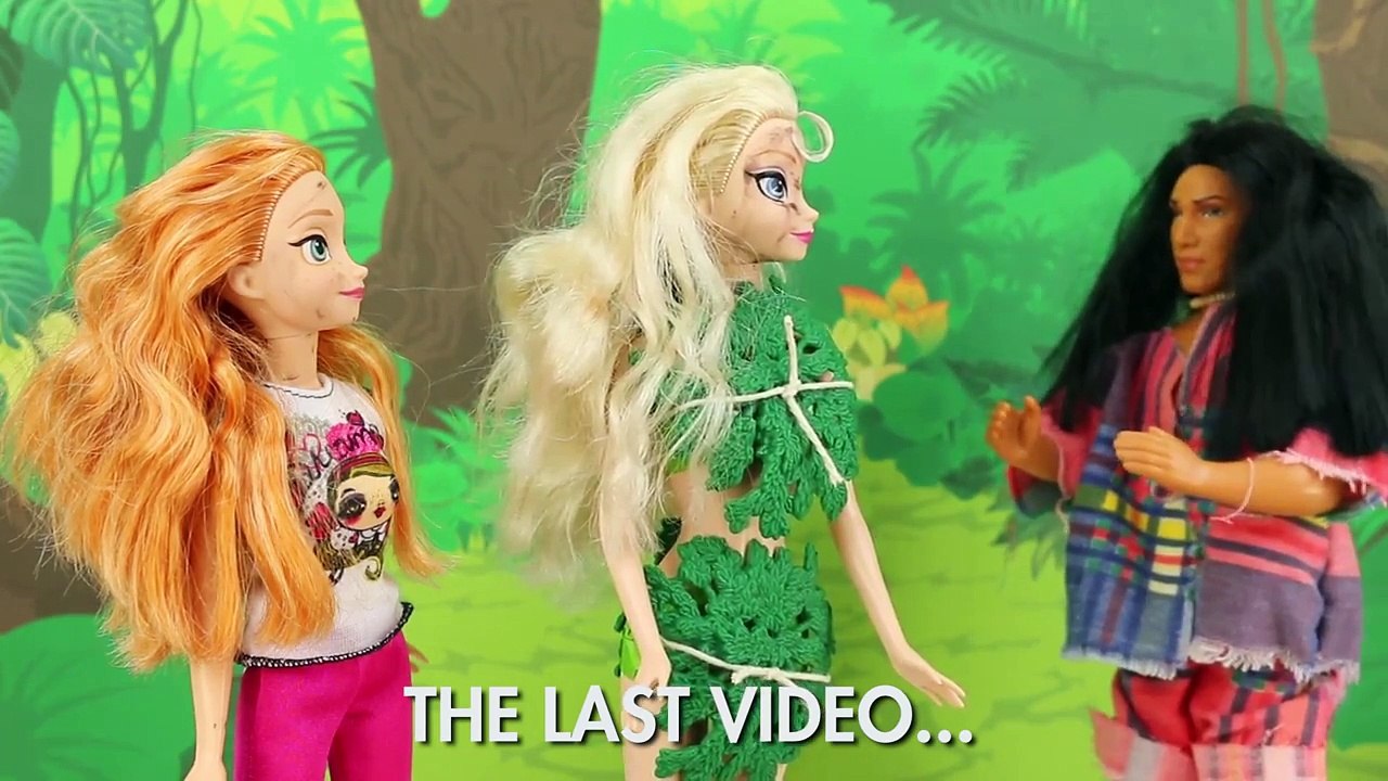 Kristoff Saves Anna & Jack Frost Saves Elsa from Frozen Hans Kidnapping. DisneyToysFan