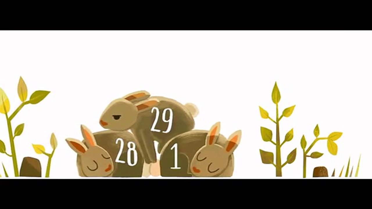 2016 윤년 Google Doodle