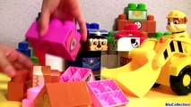 Disney Paw Patrol Rubbles Bulldozer Ionix Mega Bloks First Learners Blocks Baby Toys Marshall
