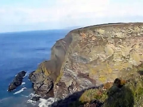 Обрушение горы! Редкое зрелище!