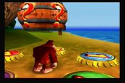 Lets Play Donkey Kong 64 - #2. Basic Training: Now for Monkeys!