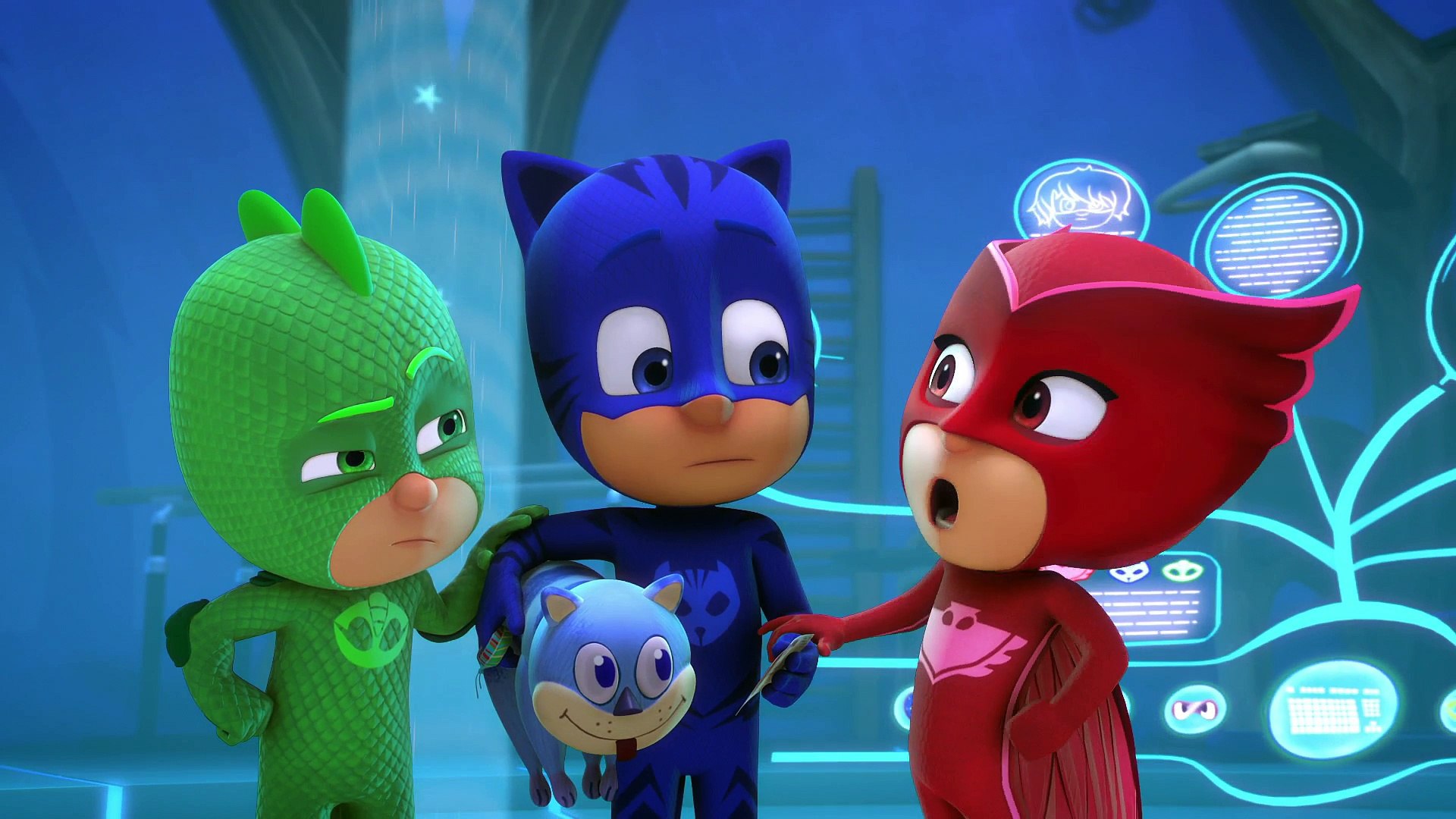 PJ Masks - Super pigiamini, Hero Mask (Geco) - PJ Masks