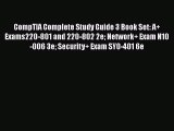 PDF CompTIA Complete Study Guide 3 Book Set: A  Exams220-801 and 220-802 2e Network  Exam N10-006