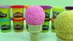 Play Foam Ice Cream Cones Surprise Toys Shopkins Kinder Egg Surprise Minecraft!
