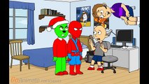 Classic Caillou Punches FreddyYesDoraNoVGCP And Gets Grounded.