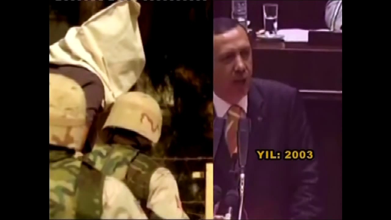 TÜRK ASKERİNİN BAŞINA ÇUVAL