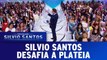 Silvio Santos desafia a plateia