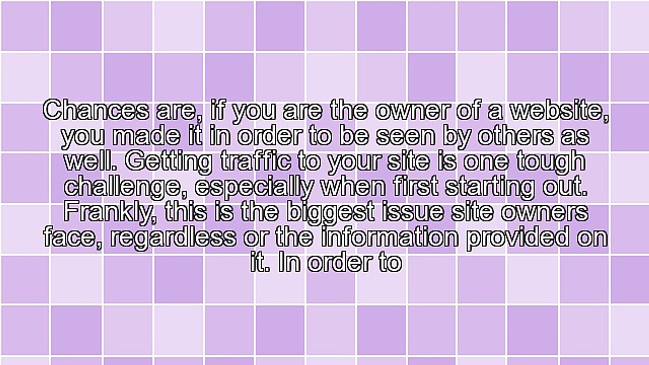 Top Traffic Generation Methods - 5 Tested and Proven Traffic Methods For Newbies