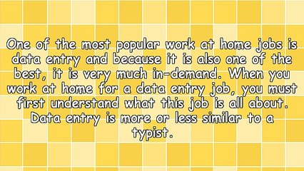 The 8 Steps to Get Hired for a Work At Home Data Entry Job