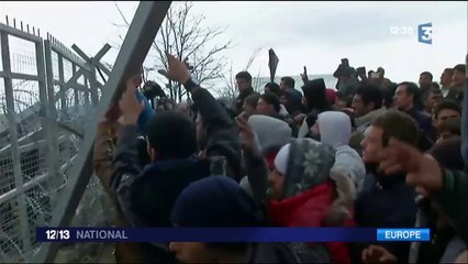 Migrants : des heurts à la frontière entre la Grèce et la Macédoine