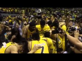 Tigers celebrate UAAP finals game 2 win