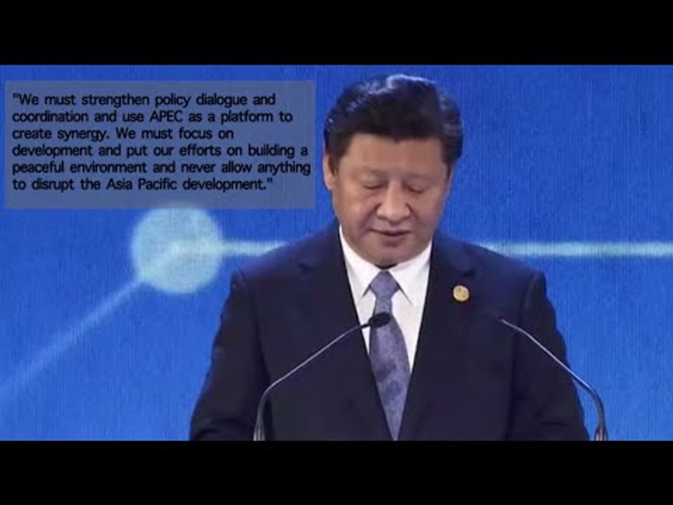 Xi: Focus on development, build peaceful environment