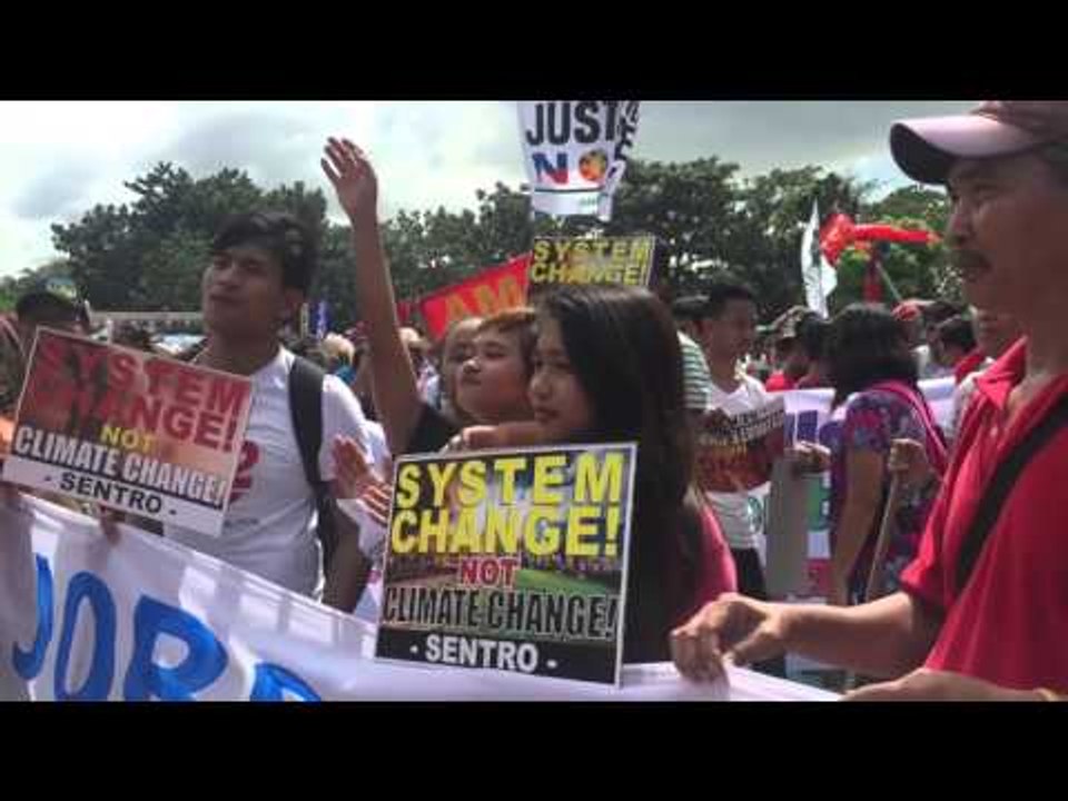 March for Climate Justice held in Quezon City