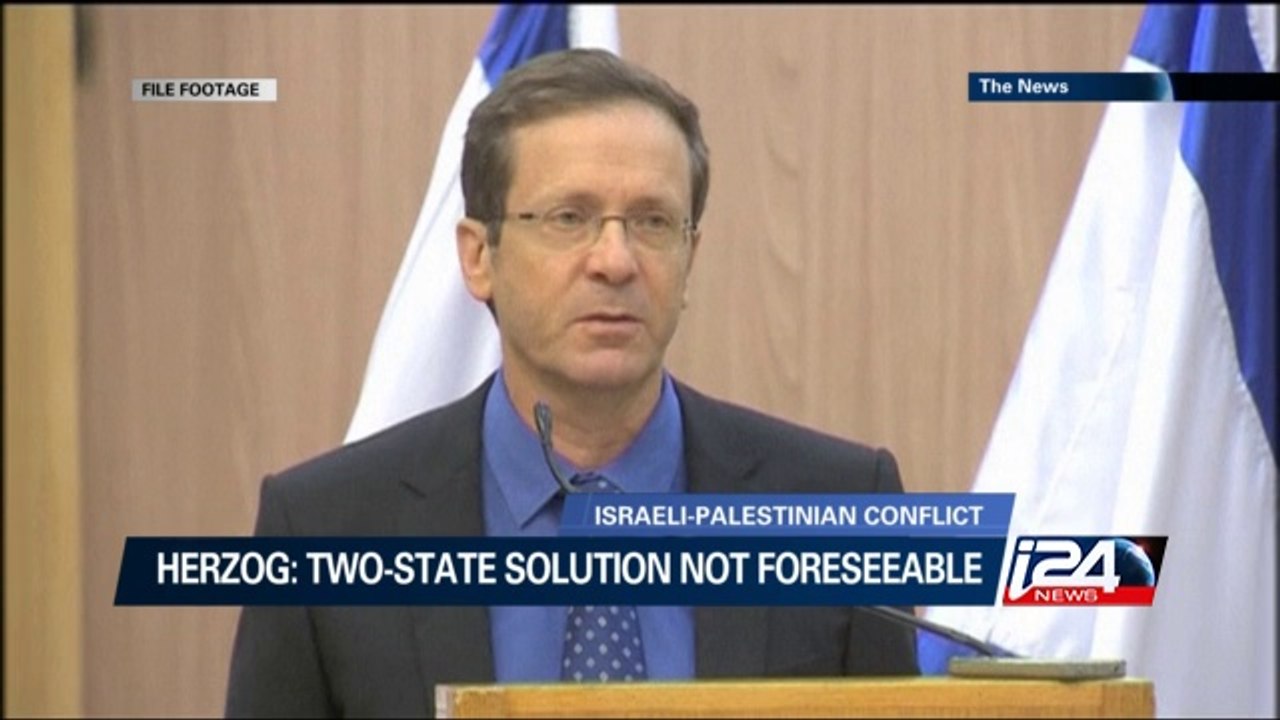 Herzog: Two-State solution not foreseeable