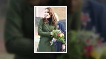 Kate serves another style ace! Duchess recycles a tailored Max Mara coat.