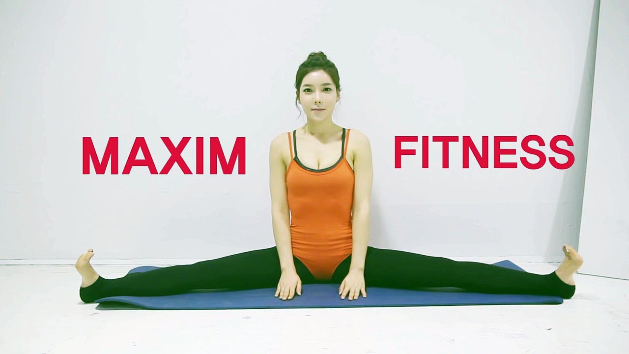 MAXIM_ FITNESS 남자의 다리를 위한 요가