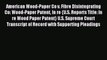 Download American Wood-Paper Co v. Fibre Disintegrating Co: Wood-Paper Patent In re {U.S. Reports