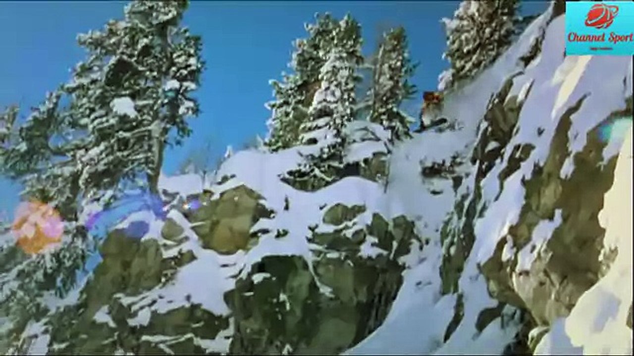 Фрирайд- Сноуборд- Спуск с горы- Экстремальный спорт