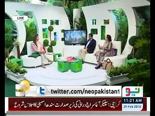 Neo Pakistan with Marium Ismail 29 February 2016