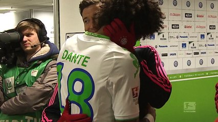Ribery and Dante - Old Friends Reunited in the Bundesliga