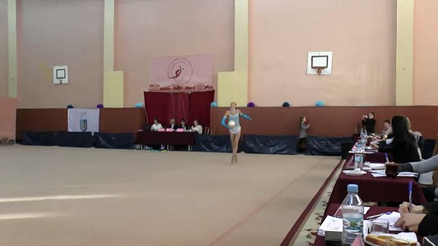 Чайковська Естер (мяч) 07.02.2016 Художественная гимнастика. Чемпионат Черниговской области