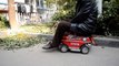 60-year-old man builds tiny, working car for £150