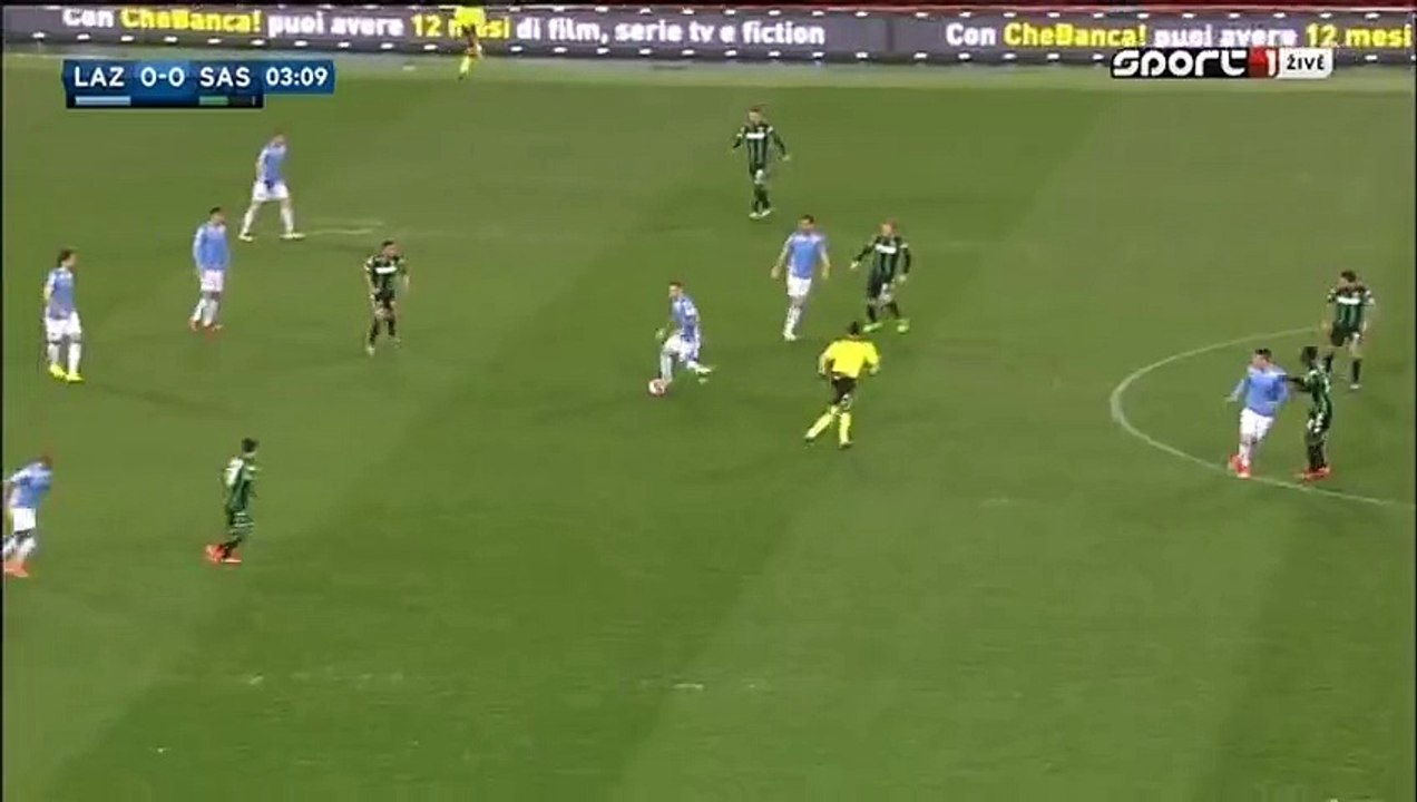 Miroslav Klose Missed Goal - Lazio v. Sassuolo 29.02.2016