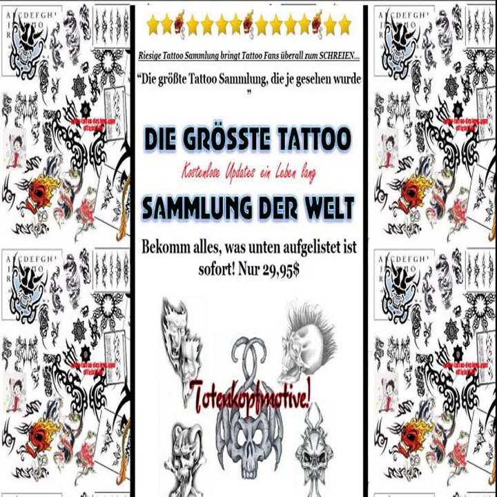 [NEW] Die Grösste Tattoo Sammlung Der Welt - Tattoo Designs