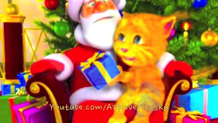 Кот Рыжик и Санта Клаус - смешные приколы для детей