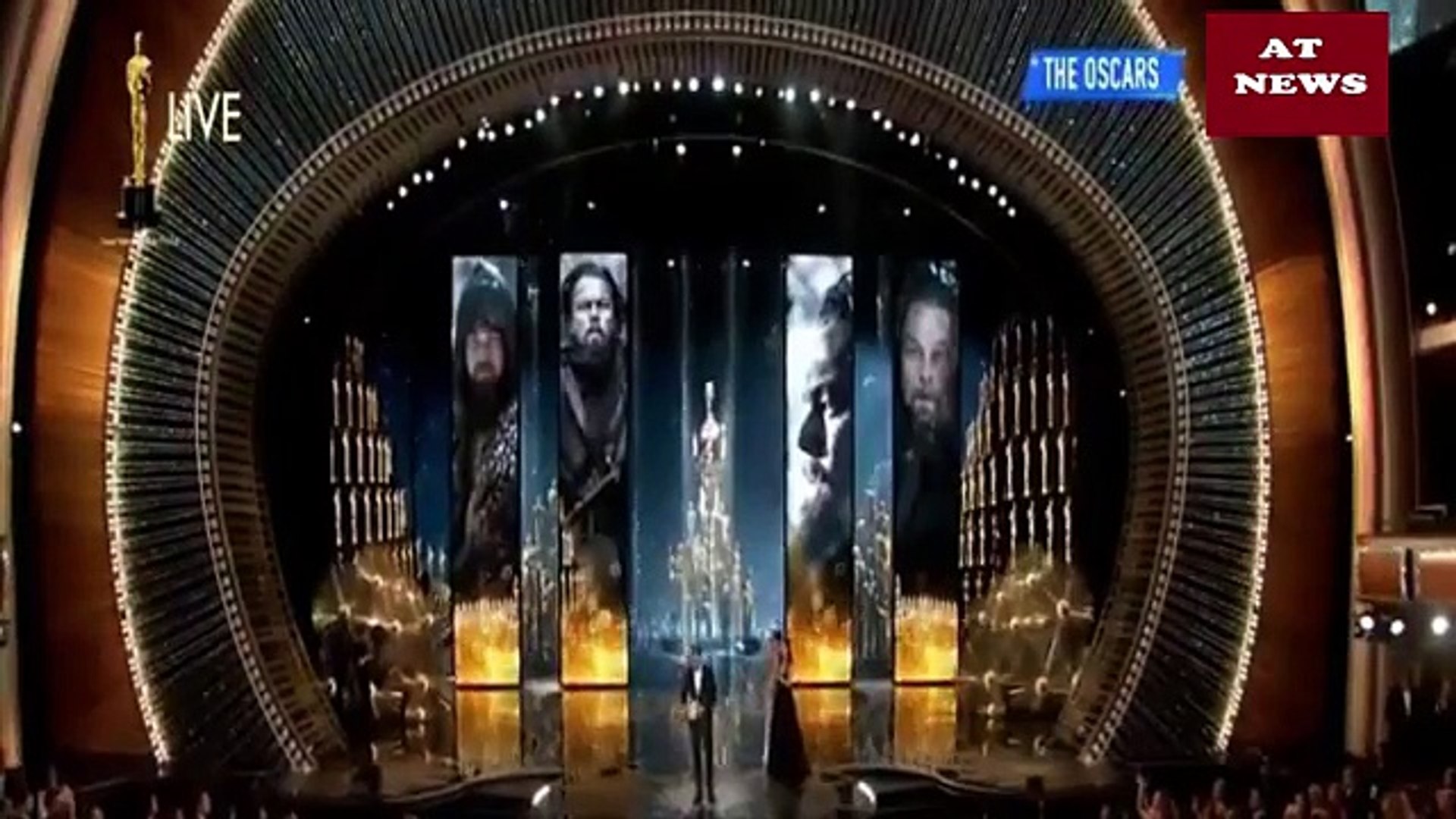 ⁣Oscar Awards 2016 winner Leonardo DiCaprio