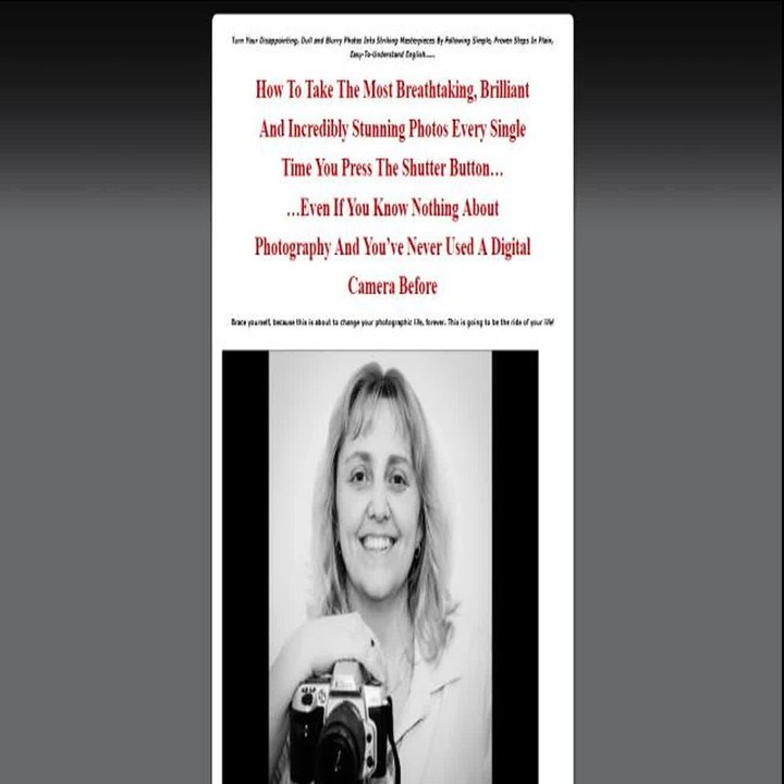 Digital Photography Success - How to Take Digital Photos Review + Bonus