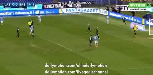 Domenico Berardi Gets Injured - Lazio vs Sassuolo - Serie A - 28.02.2016