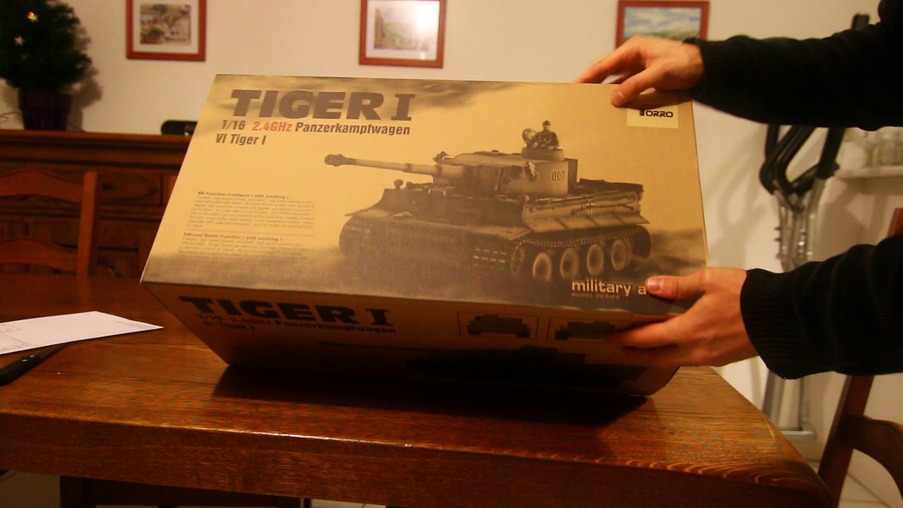 RC Tank 1/16 Taigen Tiger - Box review