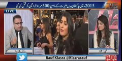 Rauf Klasra replies to people who are critisizing Sharmeen for getting Oscar by showing negative image of Pakistan