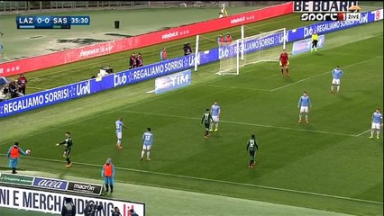 Download Video: 0-1 Domenico Berardi Penalty Goal Italy  Serie A - 29.02.2016, Lazio 0-1 Sassuolo Calcio