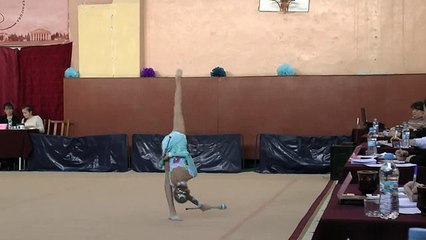 Щербакова Дарія (булавы) 07.02.2016 Художественная гимнастика. Чемпионат Черниговской области