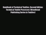 Ebook Handbook of Technical Textiles Second Edition: Technical Textile Processes (Woodhead