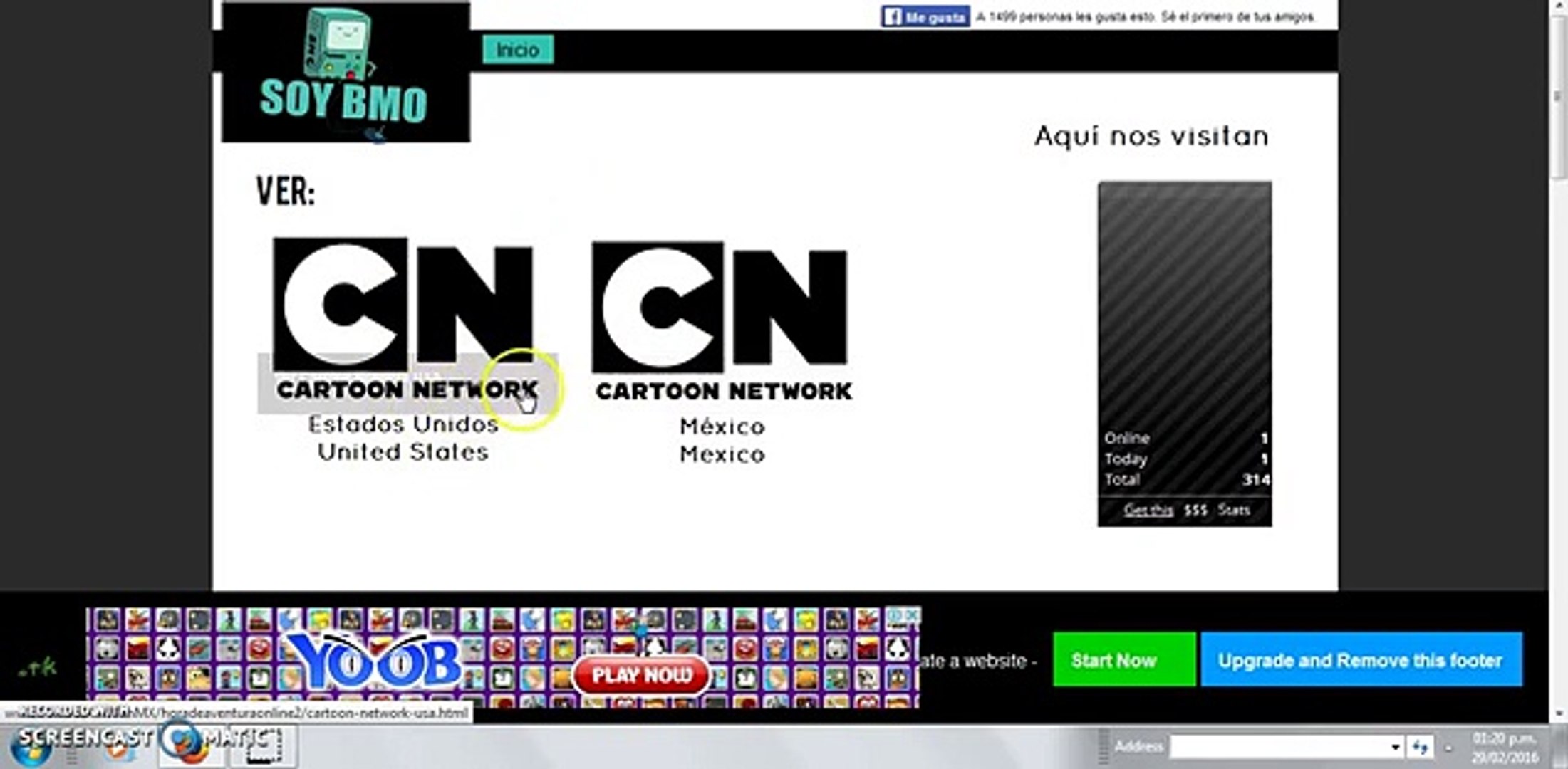 tutorial como ver cartoon network usa y latino (FULL HD)