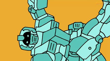 Procrastinatron- The Procrastinating Robot (Strippy Toons)